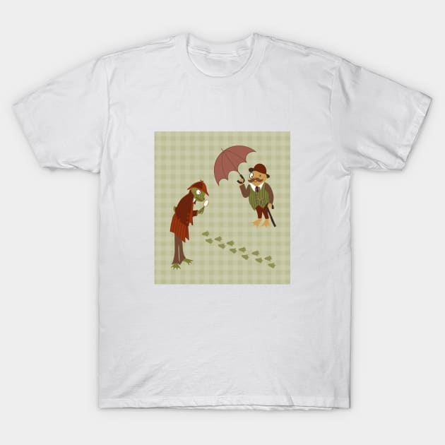 Amphibious Detective Duo Style 1 T-Shirt by brittanylane